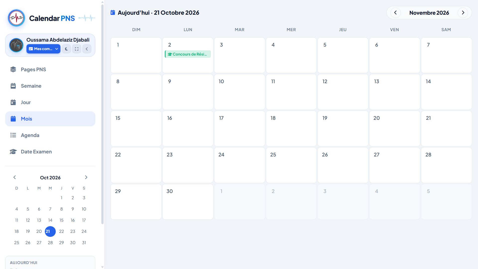 Calendar PNS 3